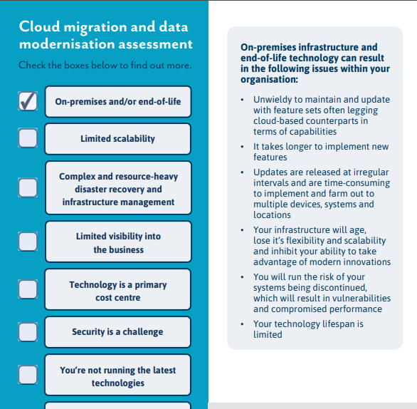 Azure Cloud Migration Checklist